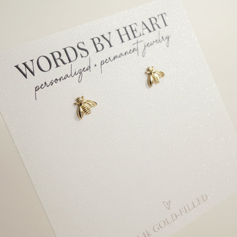 Honeybee Post Earrings