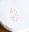 Drops of Jupiter Chain Threader Earrings